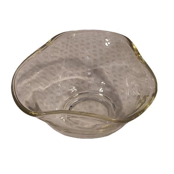 Sheffield England MCM Condiment Glass Bowl & Spoon on Caddy Silver Plate VTG - Picture 3 of 11